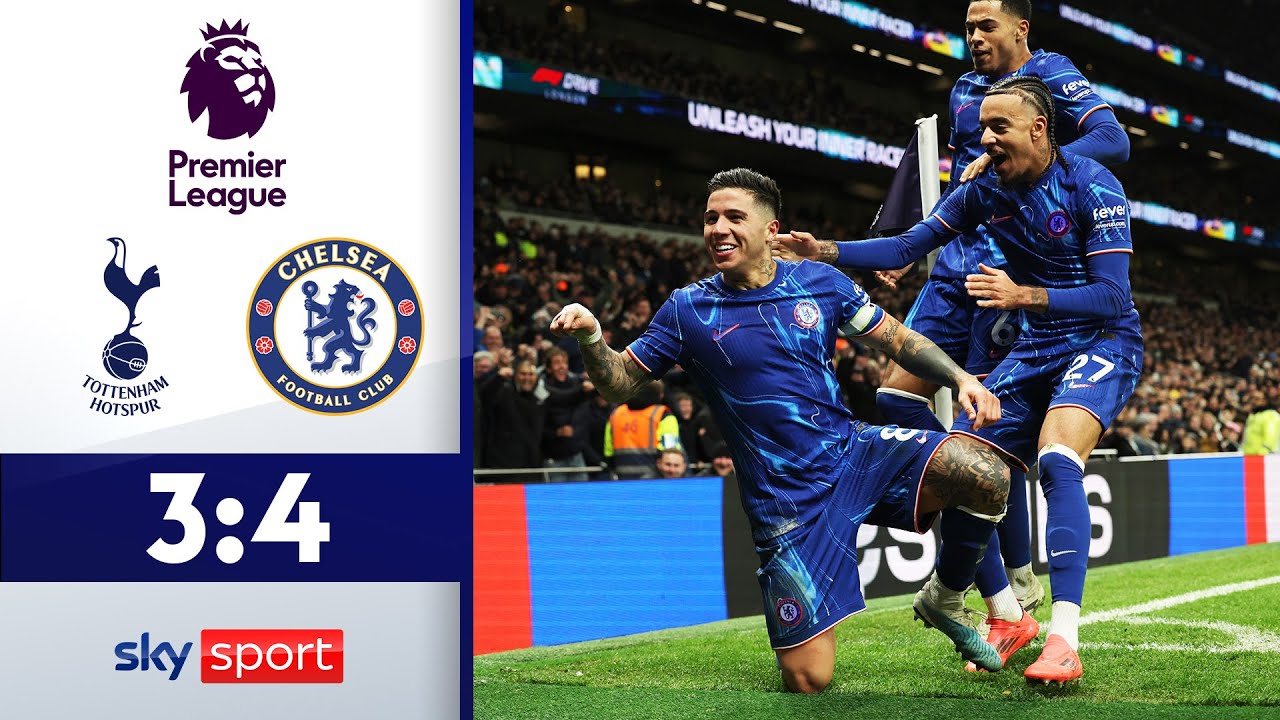 Cucurella rutscht, Palmer schreibt Geschichte: Blues auf 2! | Tottenham - FC Chelsea | Highlights