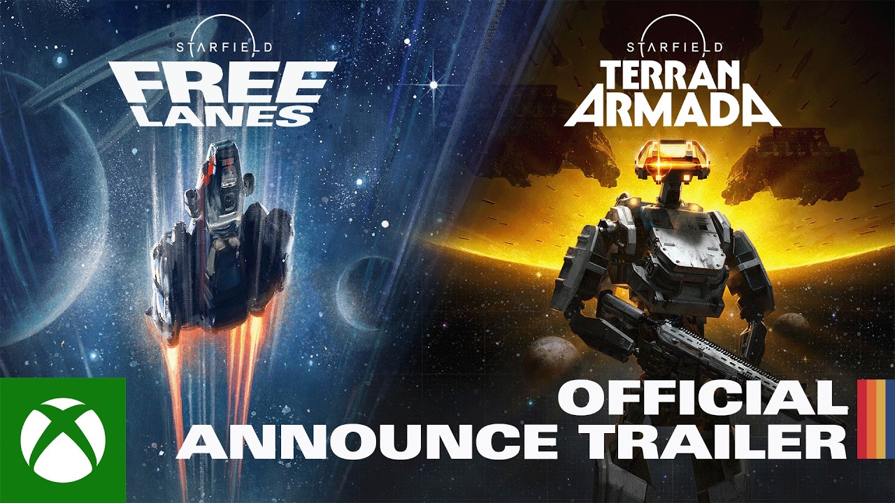 Starfield: Free Lanes & Terran Armada Official Announce Trailer