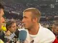 David Beckham's interview after Real Madrid Won La Liga!
