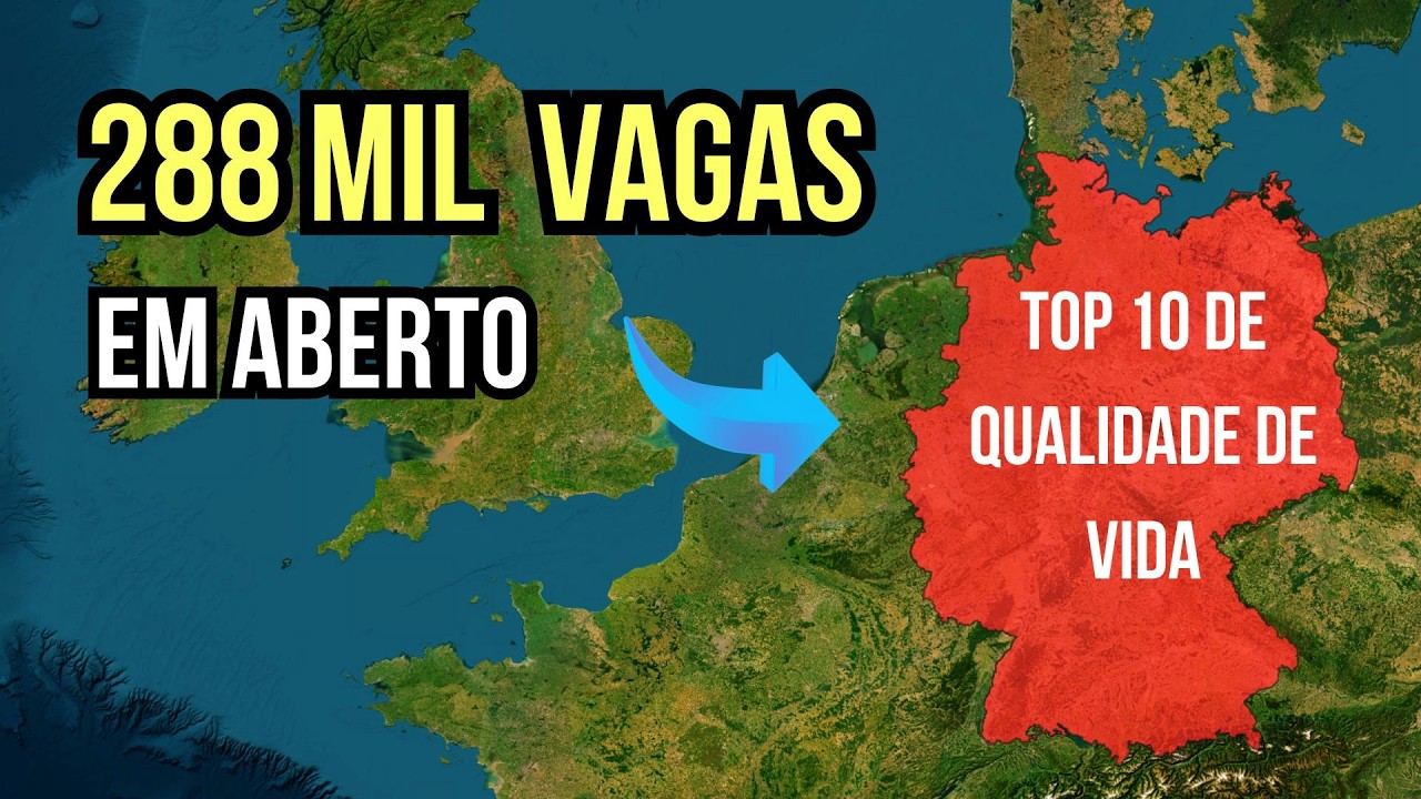 Por que esse PAÍS RICO prefere os Brasileiros?