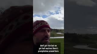Wild weather in Paso Robles yesterday!