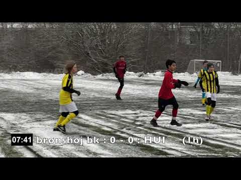 Brønshøj BK - HUI U13 "2006" 11mand øst pulje 5 vinterbold