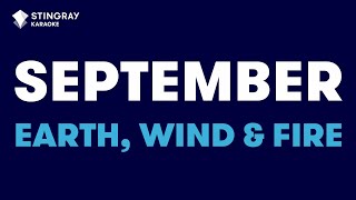 Earth, Wind &amp; Fire - September (Karaoke with Lyrics)