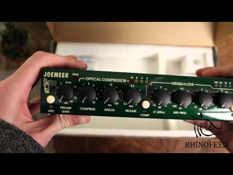 Joemeek ThreeQ Unboxing and Overview