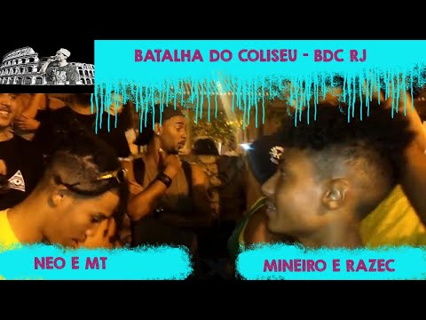 (RIMOU EM INGLÊS) NEO E MT VS MINEIRO E RAZEC - SEMI FINAL - BATALHA DO COLISEU