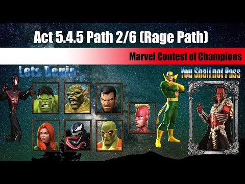 Act 5.4.5 Path 2/6 (Rage) - Marvel Contest of Champions