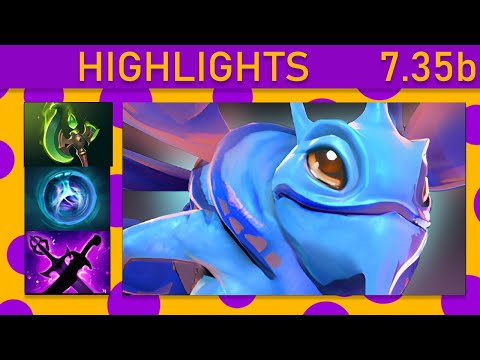 ⭐Abed Puck 20 Kills! Mid Highlights 7.35b - Dota 2 Top MMR