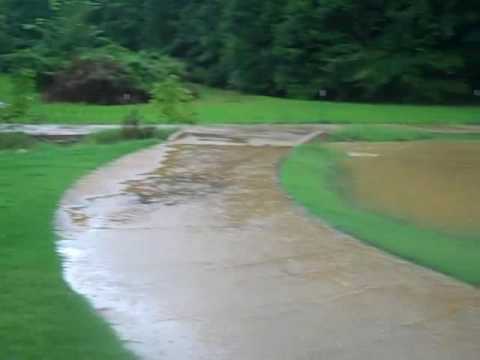 Heavy rain at our home