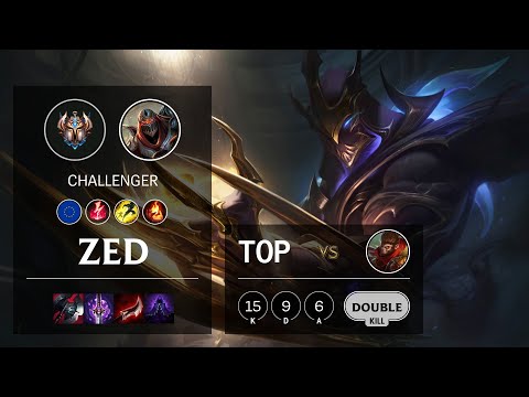 Zed Top vs Wukong - EUW Challenger Patch 10.13