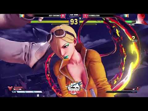 Road to CT2018 2 Losers final SFV AE As1 Doom Guile vs Cobelcog Falke