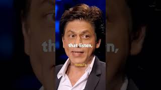 Motivation for success || SRK's Secret Success Mantra   || Shah rukh khan success mantra