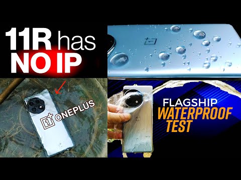 OnePlus 11R Waterproof Damage Test - OnePlus has omitted IP Rating on a flagship.