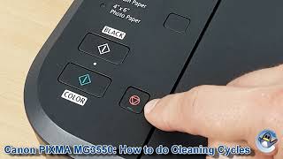 Canon Pixma MG3550: How to do Printhead Cleaning and Deep Cleaning Cycles and Improve Print Quality