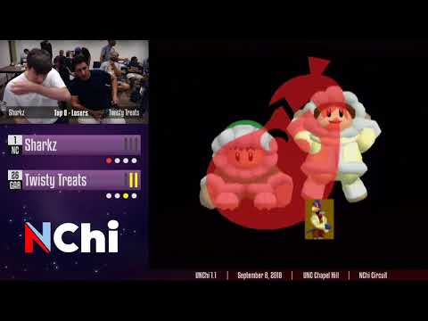 Sharkz (Ice Climbers) vs TwistyTreats (Falco)