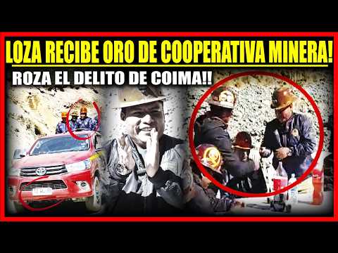 Gobernador de Cochabamba Leonardo Loza recibe Oro de cooperativa Minera!!