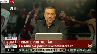 UPZ: MEGA COTELE zilei sunt 4.60, 5.50 si 10.00 + Varianta la cerere pe Liga 1