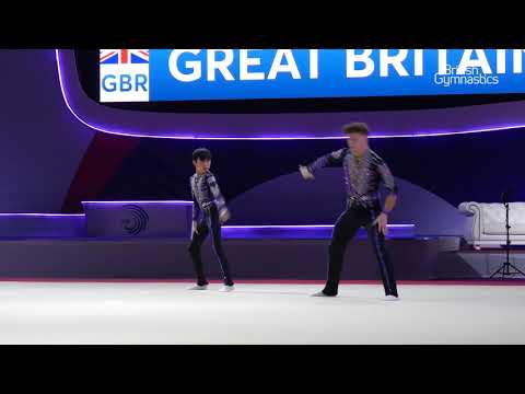 Jeffery, Lin - Men's Pair Balance Qualification - 2019 Acrobatic European Championships