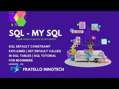 Sql Default Constraint Explained Set Default Values In Sql Tables Sql Tutorial For Beginners