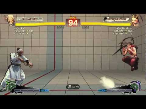 qiuqiukof (GE) vs AfanAfanAfan (IB) 2 | SSF4: Arcade Edition PC - Ranked Match