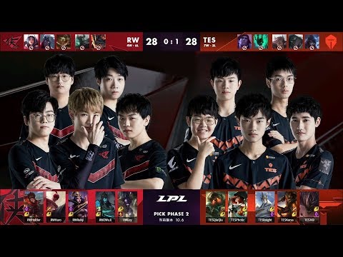 【LPL春季賽】第6週 TES vs RW #2