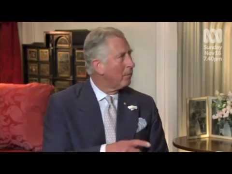 Prince Charles roasts nervous Australian interviewer