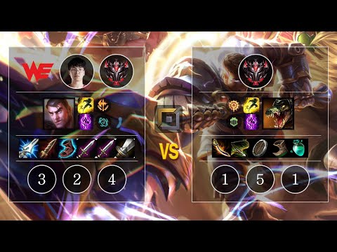 WE Poss Jayce vs Renekton Top - KR GrandMaster Patch 10.10