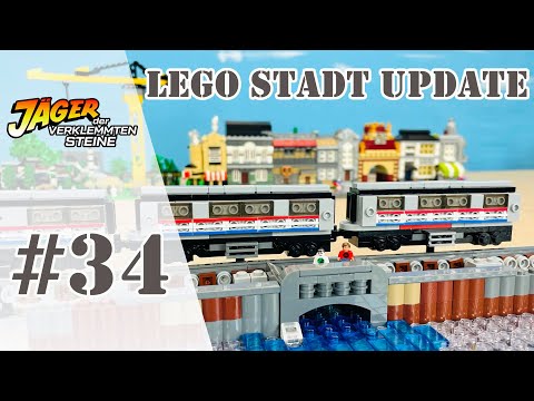 LEGO Stadt Update (Teil34) I Die Flussmündung ins Meer I Microscale City