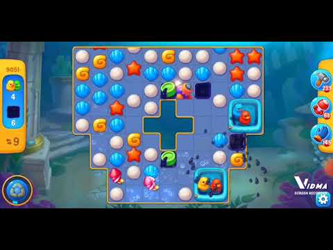 Fishdom. 9051 level no boosters and diamonds. 19 moves