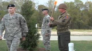 preview picture of video '46th Infantry Regiment Torch Lighting Ceremony on Fort Benning'
