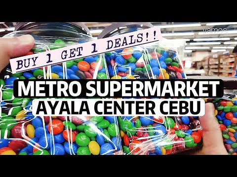 Tour Supermercado Metro - AYALA CENTER CEBU | DEZ2022 #vamos #walkingtour