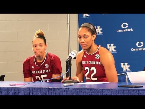 POSTGAME: Alexis Jennings, A'ja Wilson on Kentucky — 1/21/18