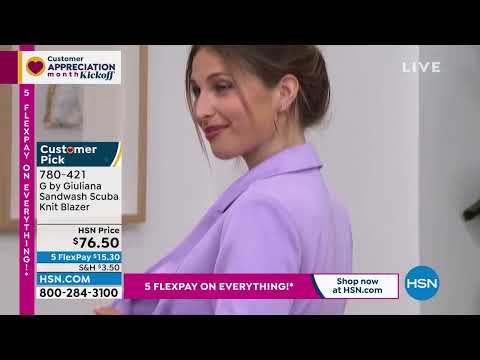 HSN | G by Giuliana Rancic Fashions 04.03.2022 - 08 PM
