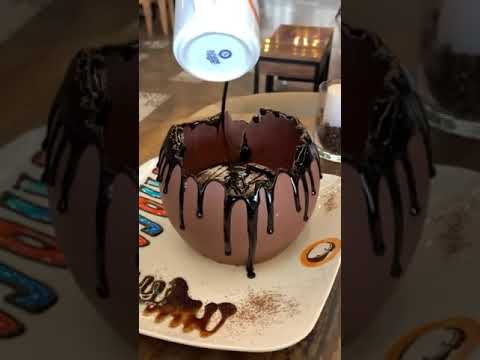 You wanna Try this Chocolate Bomb Out in Vasant Vihar Delhi #Shorts #ChocoBomb #Brownie #Ice-cream