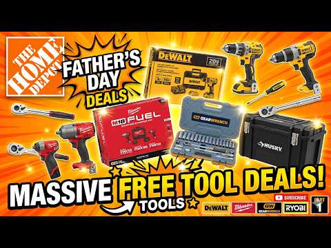 🛠️ Home Depot Just Dropped The CRAZIEST Free Tool Deals! (Part 1)