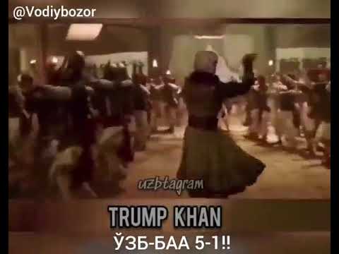 Андижон полкаси раксида Дональд Трамп