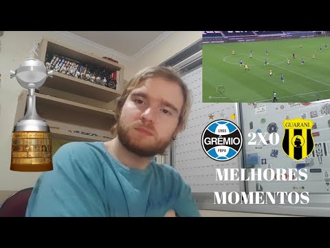 REACT #278 - GRÊMIO 2X0 GUARANÍ - PAR | MELHORES MOMENTOS - OITAVAS DE FINAL LIBERTADORES 2020