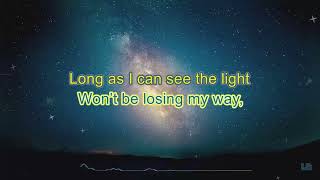 Long as I can see the light  by Marc Cohn  karaoke  LR