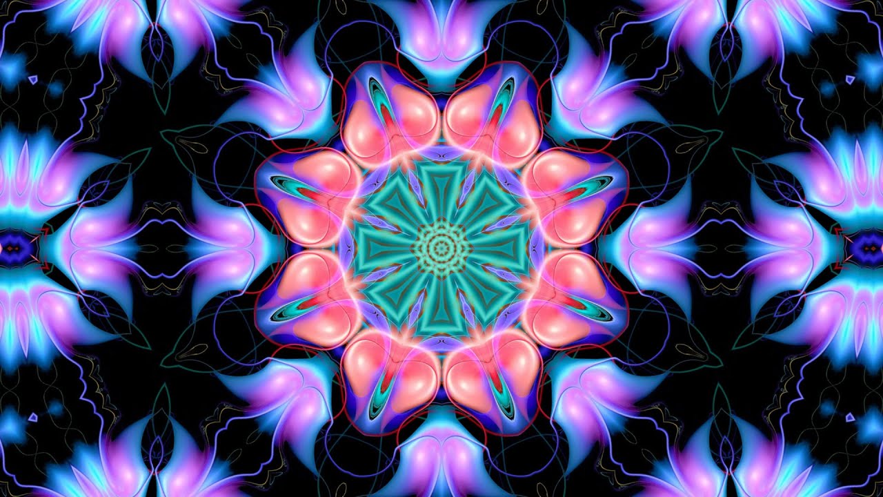 Kaleidoscope Visual Art, Kaleidoscope Calming Meditation, Kaleidoscope Background ❊0004