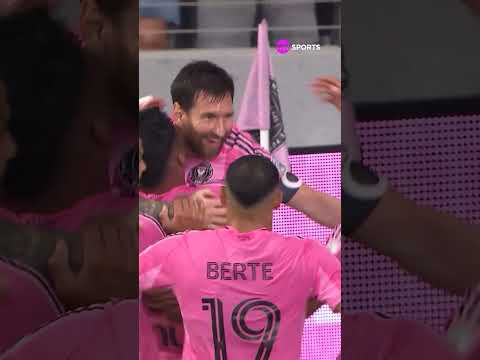 MESSI 🤝 CASEMIRO = GOL DO INTER MIAMI! #shorts
