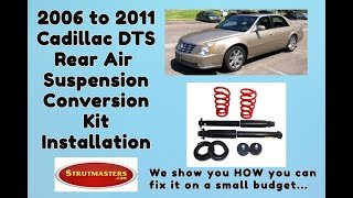How To Fix The Rear Suspension On A Cadillac DTS