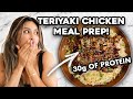 Teriyaki Chicken Bowl Low Calorie Low Carb High Protein Weight Loss