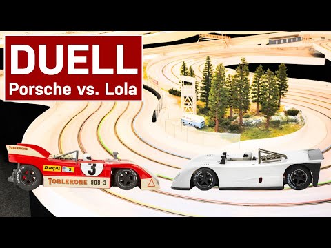 NSR Lola T280 gegen NSR Porsche 908-3 - entscheidet die Vorderachse?