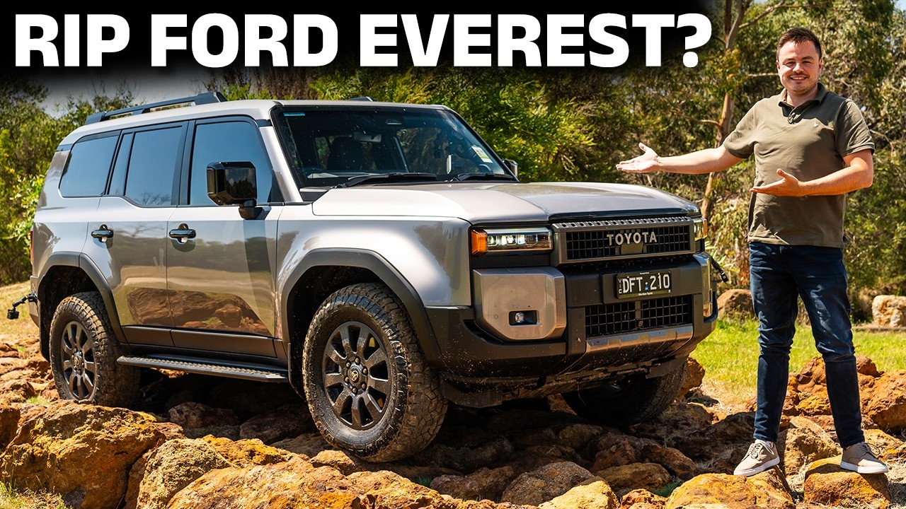 2025 Toyota LandCruiser Prado (inc. 0-100 & off-road) DETAILED review: Best new SUV on the market?