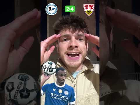 Stuttgart verdient, Bielefelds Fehler 🤷🏻‍♂️ #fussball #stuttgart #bielefeld #dfbpokal