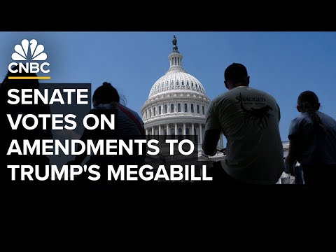 Senate continues voting on amendments to Trump's spending bill in longest vote-a-rama — 7/1/25