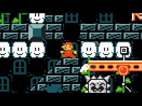 Super Mario Maker 2 🔧 The Mysterious Mansion 🔧 Random Guy