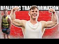 A REALISTIC NATURAL BODYBUILDING TRANSFORMATION