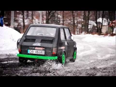 V Walimska Zimówka 2012 - Jarek Gajb/Łukasz Jakubowicz  Fiat 126p Klip Matufa