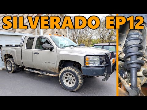 2007 Silverado K1500 3.5” Rough Country Lift Kit Install and General Repairs (Ep.12)