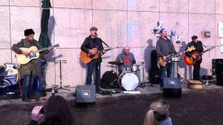 Garvy J performs live at Occupy Boston War is Over